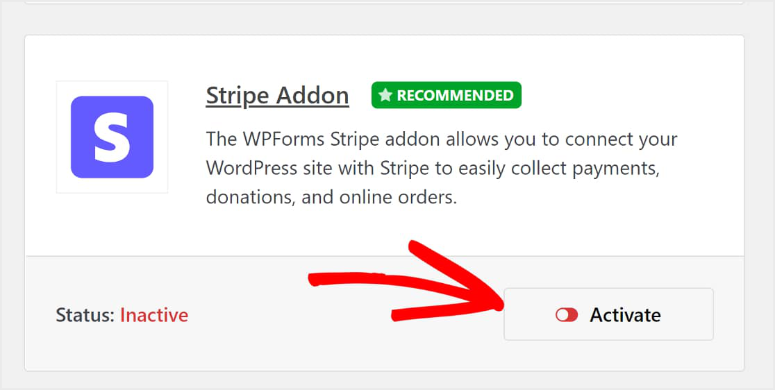 active-stripe - IsItWP - Detector de temas de WordPress gratuito stripe add one apple pay wpforms