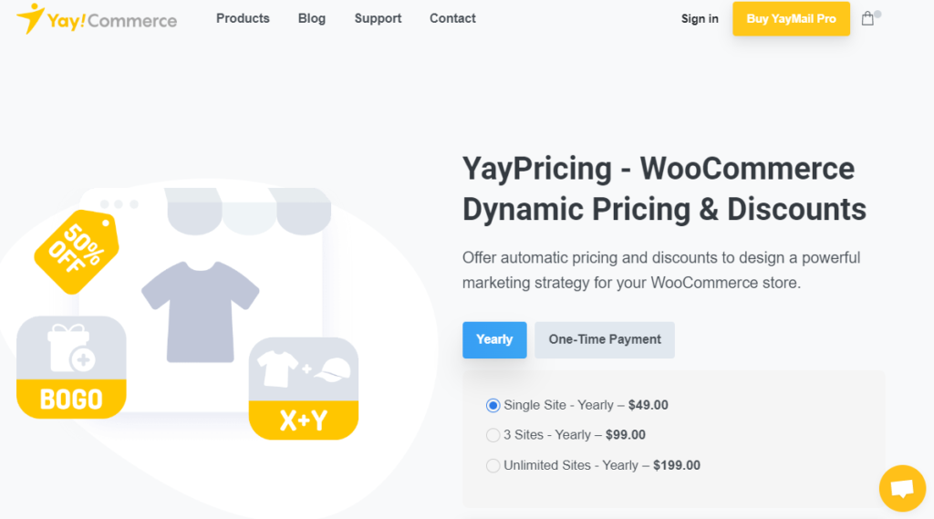 yaypricing - ปลั๊กอินส่วนลด WooCommerce จำนวนมาก