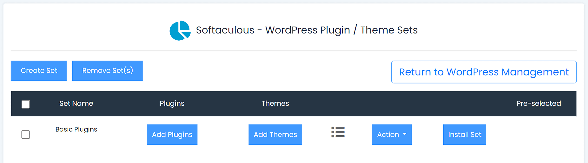 Criando conjuntos de plugins no cPanel.