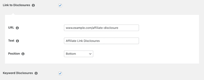 Inserindo automaticamente divulgações de afiliados no WordPress Automatically inserting affiliates disclosures in WordPress