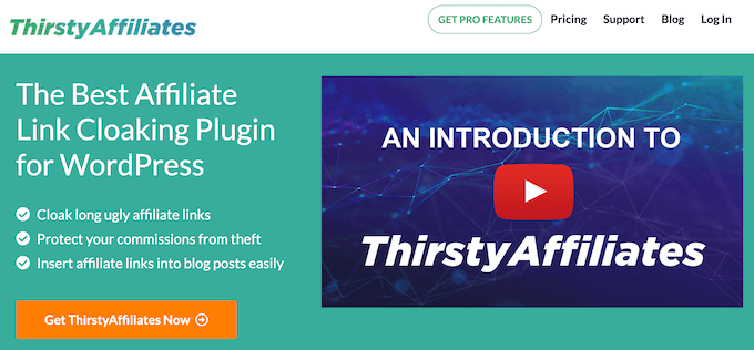 O plug-in WordPress afiliado ThirstyAffiliates The ThirstyAffiliates affiliate WordPress plugin