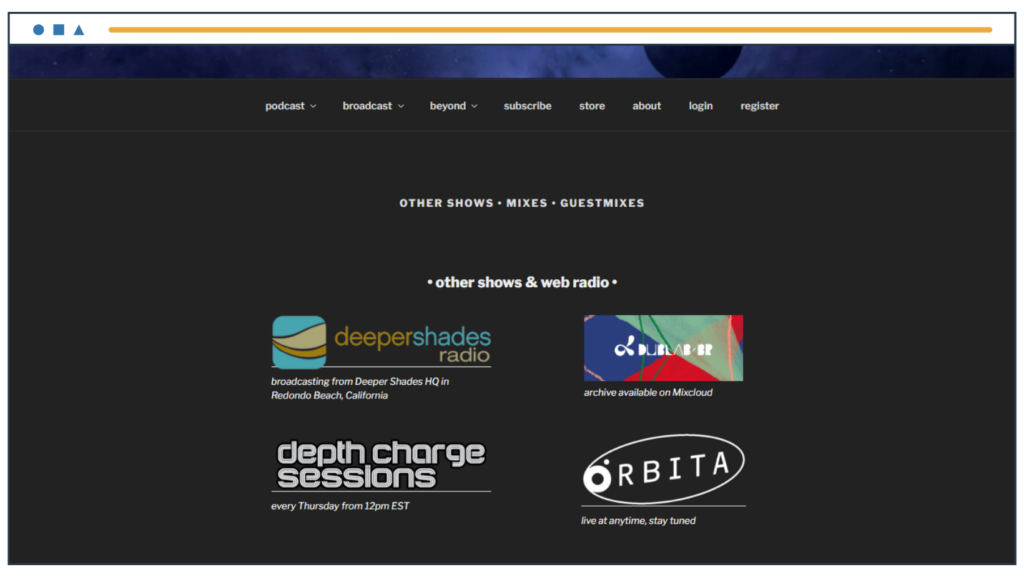 ดูอีกครั้งที่เว็บไซต์ Deep Space Podcast
