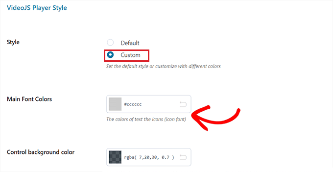 Configurați setările de culoare pentru videoclip Configure color settings for the video