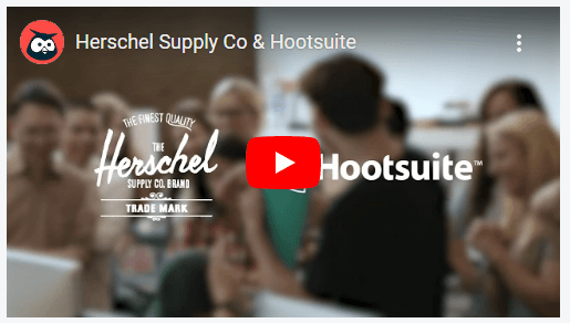 Prova sociale esperta - Hershel utilizza HootSuite