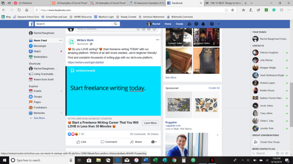 La saggezza degli amici - Facebook