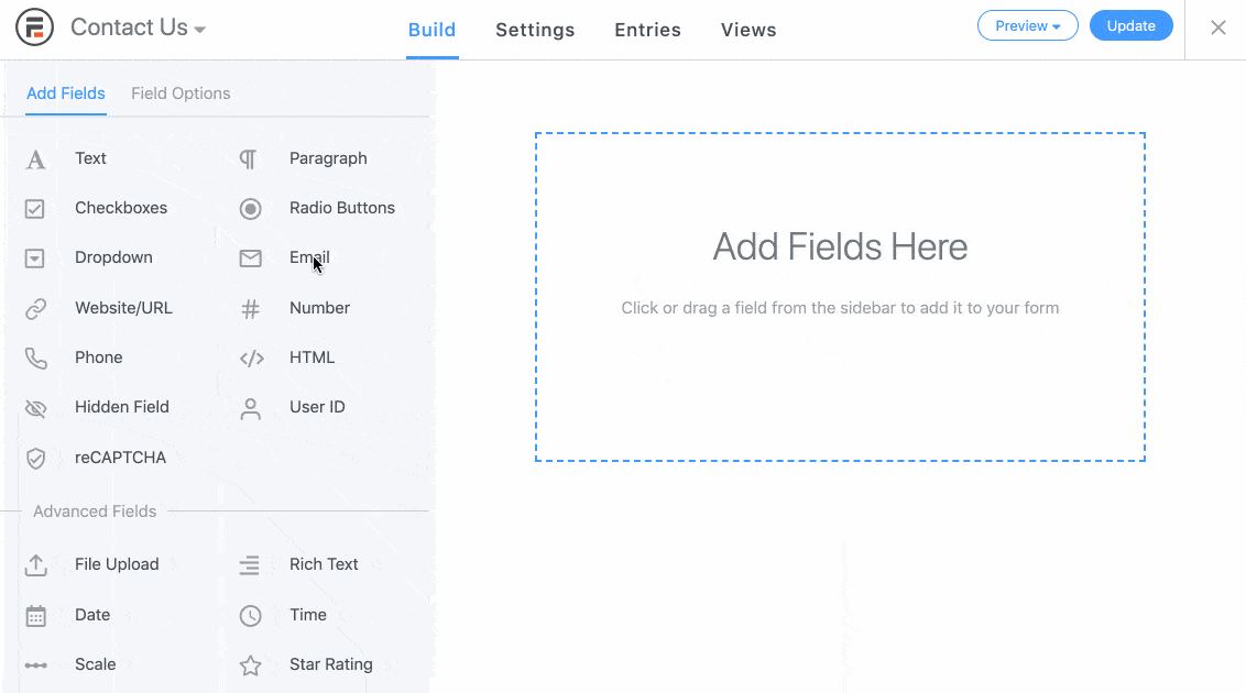 ポストイメージを中央に配置 Create a WordPress form drag-and-drop builder