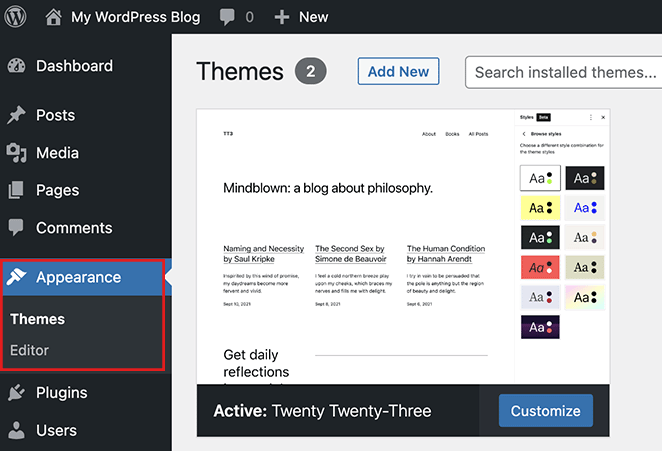 WordPressfullsiteeditor SeedProd Open WordPress full site editor
