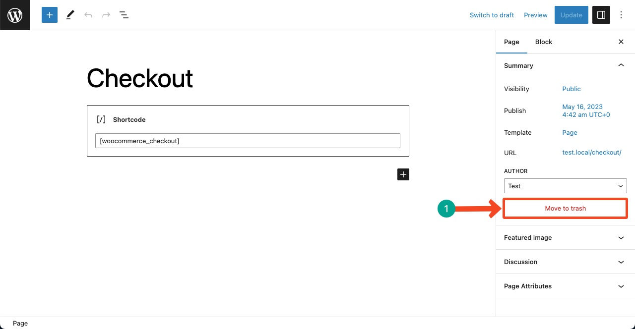 Come rimuovere gli shortcode inutilizzati da WordPress (4 semplici metodi) 4 Move the unused shortcodes to trash
