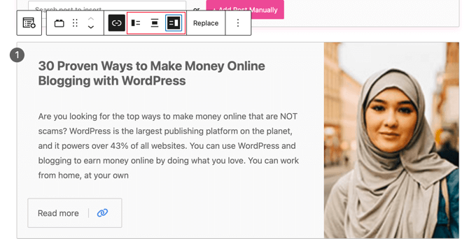 Ubah Posisi Gambar Menggunakan Tombol Toolbar Change the Position of Images Using Toolbar Buttons