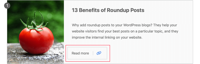 Setelah Anda Menambahkan Tautan, Tombol Baca Lebih Lanjut Akan Ditampilkan Dengan Posting Once You Add a Link, a Read More Button Will Be Shown With the Post