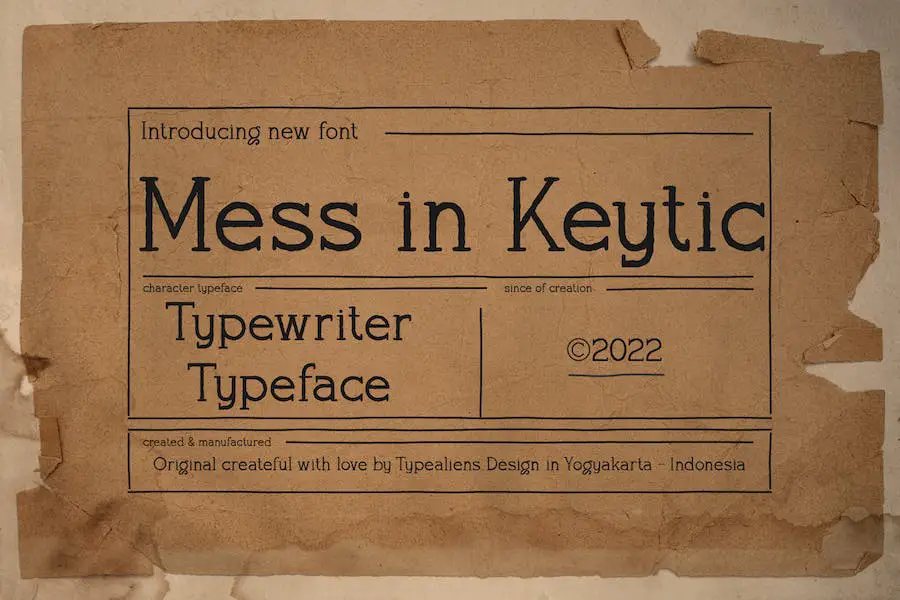Disordine in Keytic -