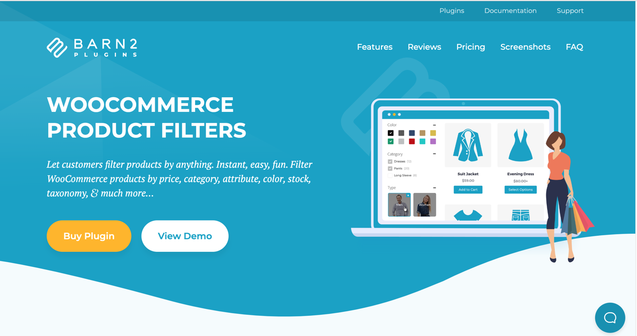 Filtri prodotti Woocommerce