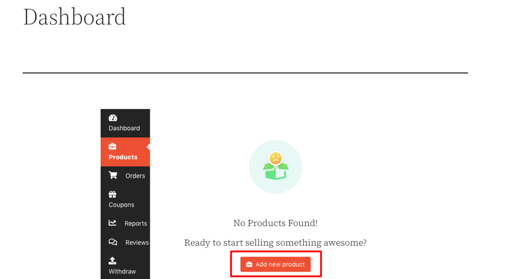 Esta imagen le muestra cómo agregar productos desde la interfaz.