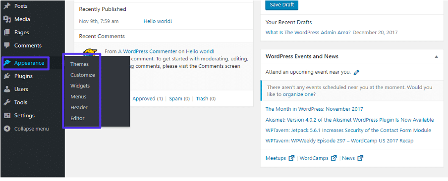 menghapus judul halaman di wordpress