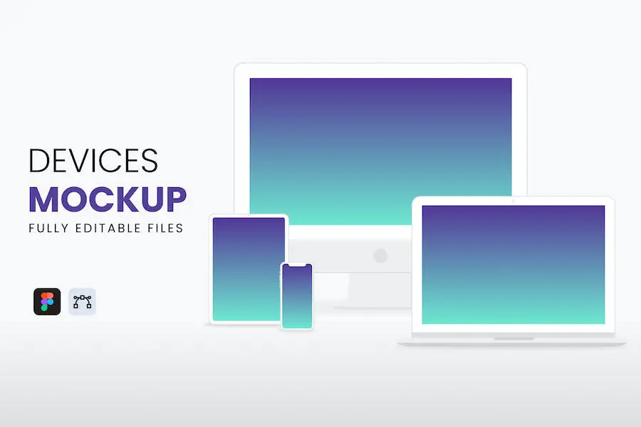 Mockup di dispositivi demo -