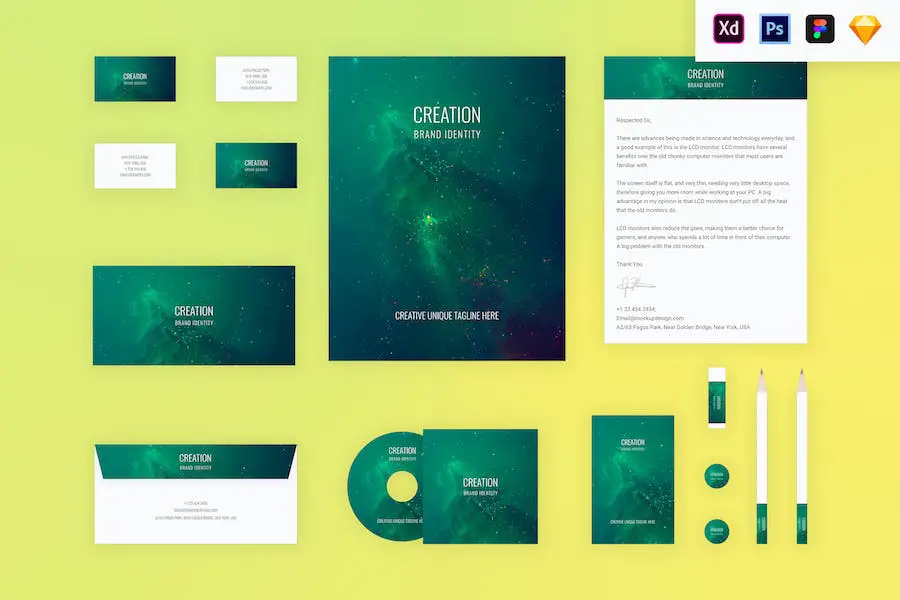Branding Identity Mock Up - Creazione -