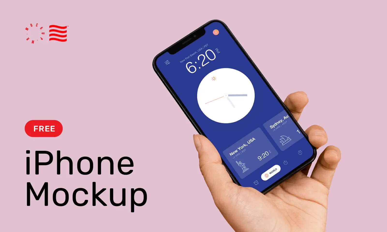 Mockup di iPhone -