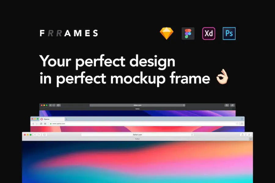 Mockup di cornici -