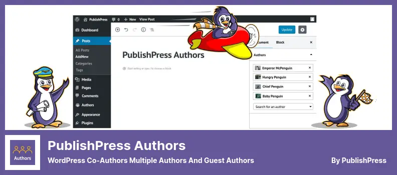 PublishPress Authors プラグイン - WordPress の複数の著者とゲスト著者の共同著者