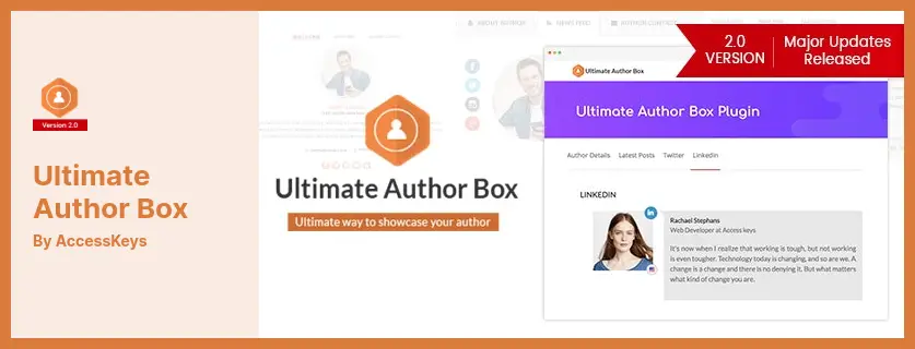 Ultimate Author Box Plugin - WordPress 用の投稿/記事著者セクション プラグイン
