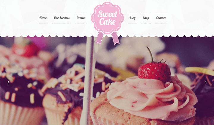 2023 年ケーキとペストリーショップのビジネスに最適な 12 の WordPress テーマ 10 cake bakery 351