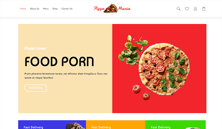2023 年ケーキとペストリーショップのビジネスに最適な 12 の WordPress テーマ 2 Online Food Delivery