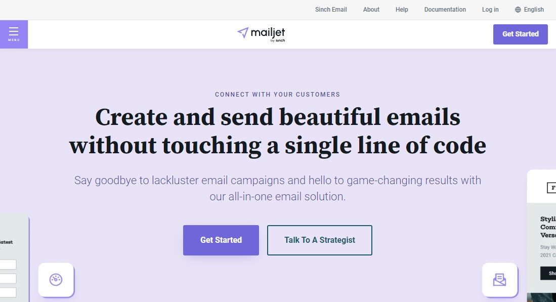 Mailjet の無料電子メール マーケティング サービス
