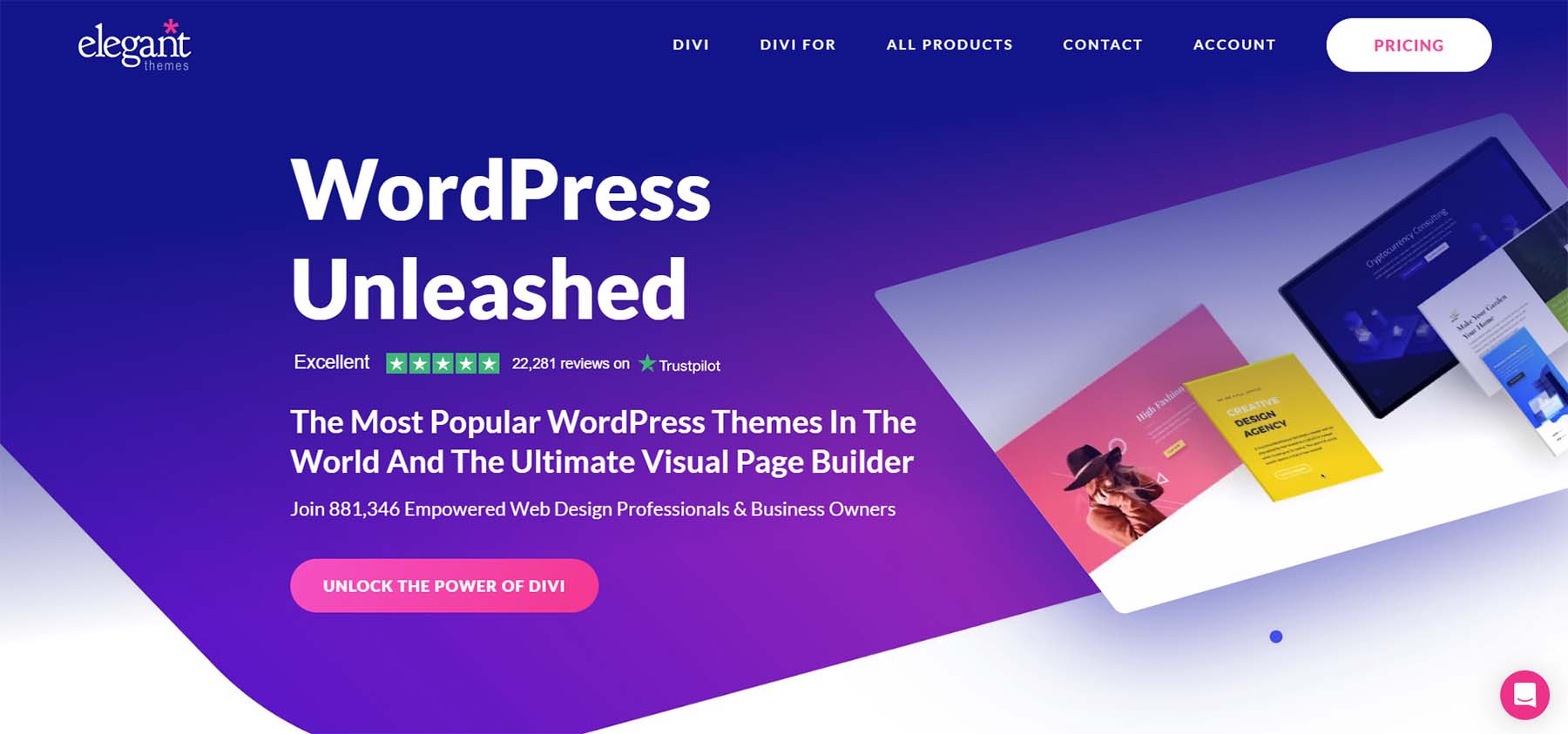 Divi、プレミアムWordPressウェブサイトビルダープラグイン