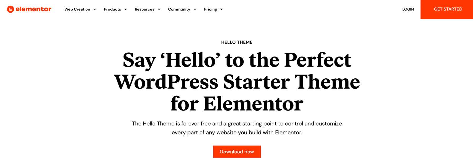 Hello Elementor 応答 WordPress テーマ