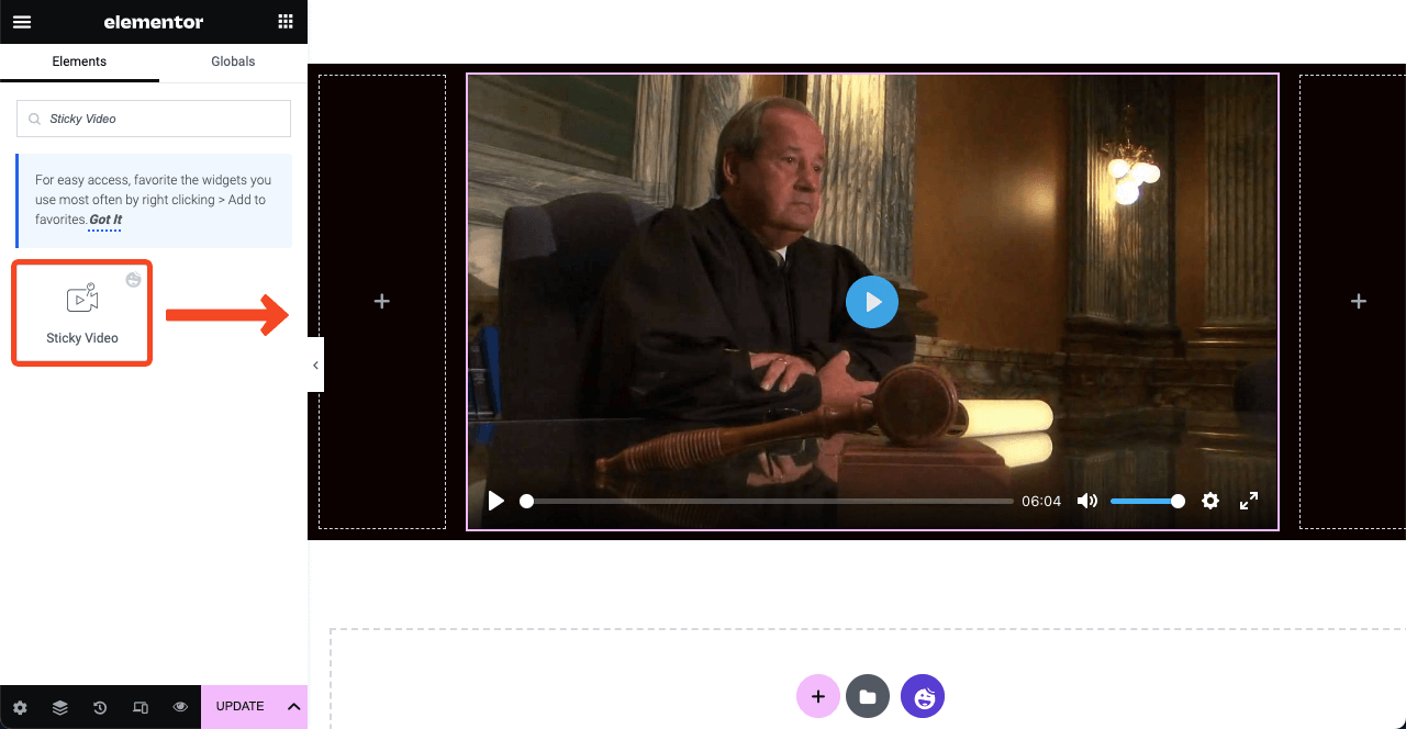 Come creare un sito web per avvocati con Elementor e HappyAddons 22 Add Videos to the Homepage