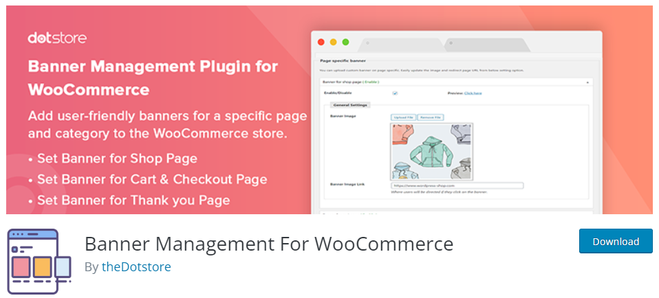 gestione dei banner per woocommerce - WooCommerce Banner Plugins