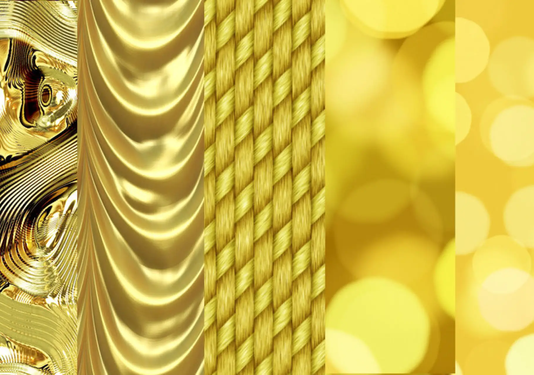 Gold, glänzende Muster -