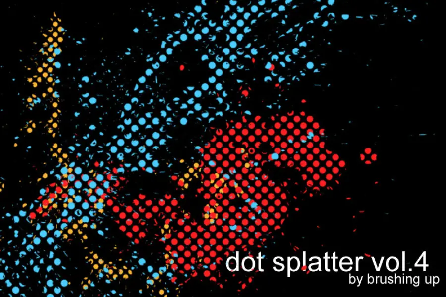 Dot Splatter Band 4 -