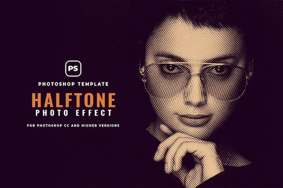 Halbtoneffekt Photoshop -