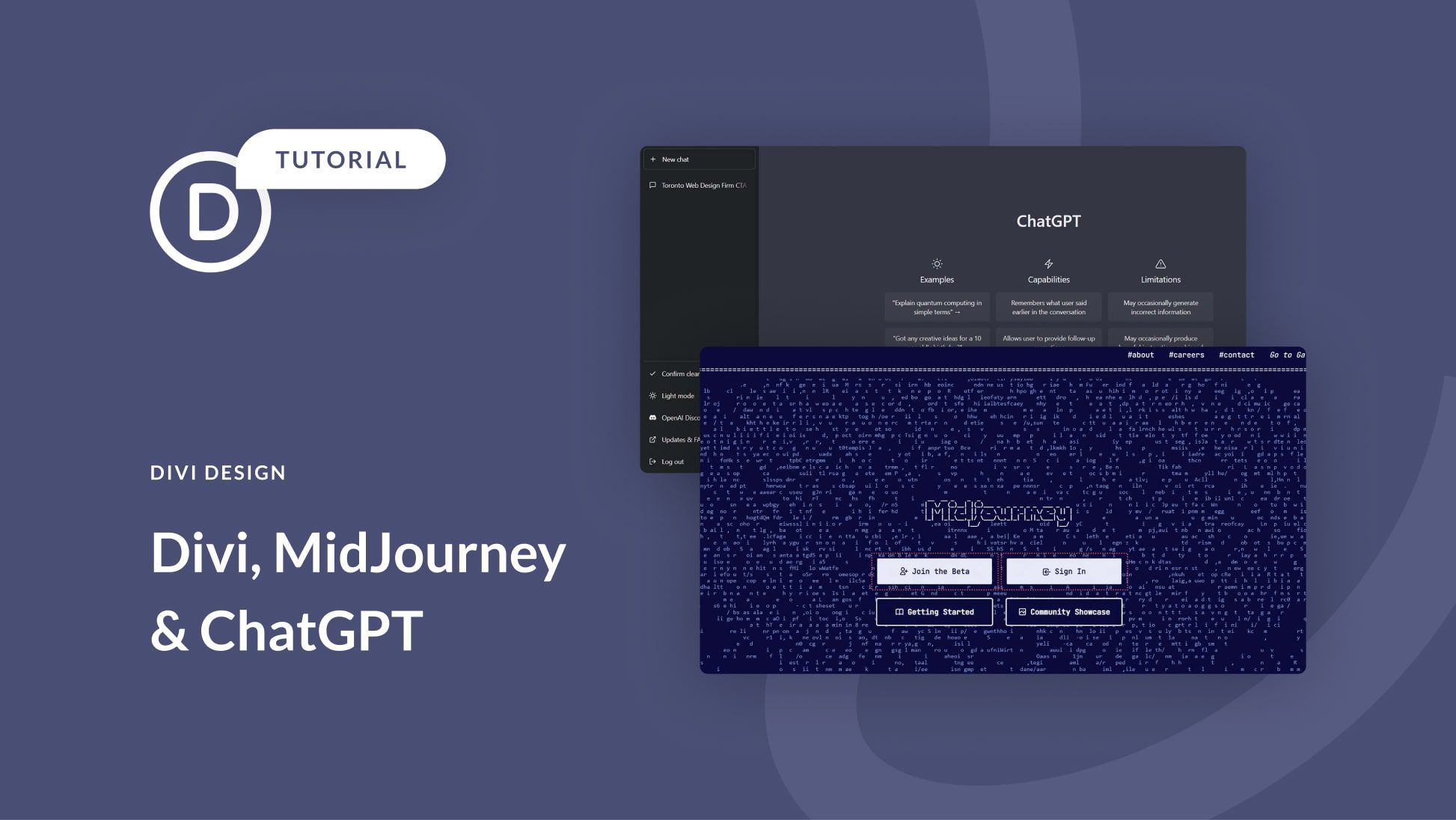 Divi で ChatGPT と MidJourney を使用する