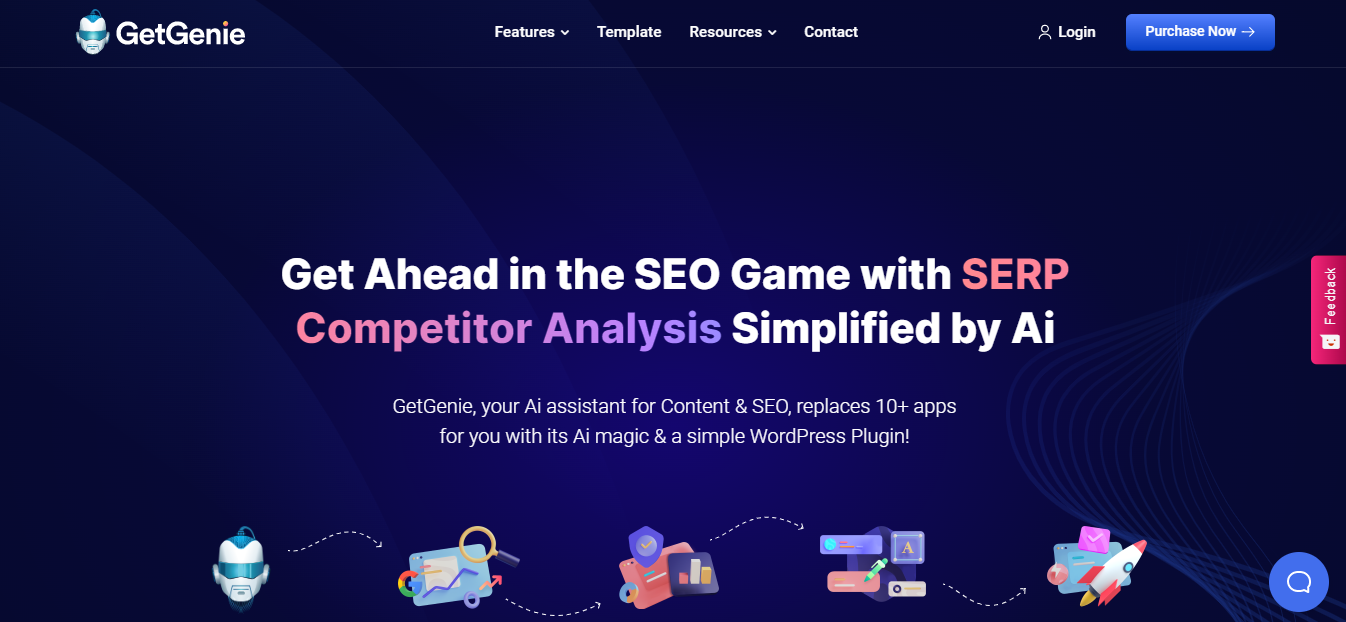 WordPress 的 GetGenie SEO 工具
