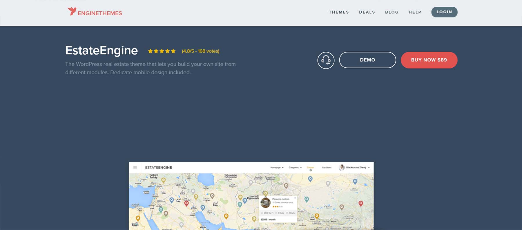 EstateEngine by EngineThemes WordPress 房地产主题