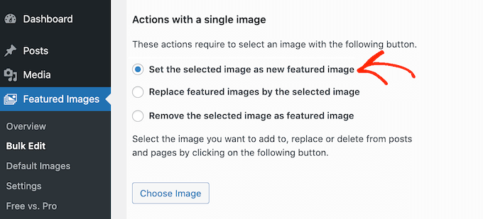 WordPress のアイキャッチ画像を一括編集する Bulk editing WordPress featured images