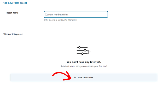 フィルターを作成する Create a filter