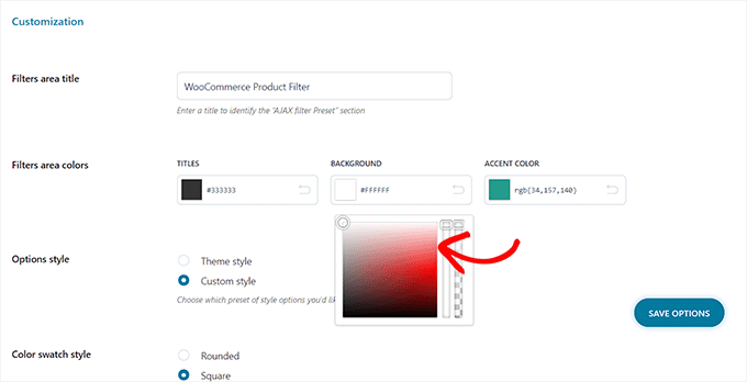 フィルターの色をカスタマイズする Customize filter colors