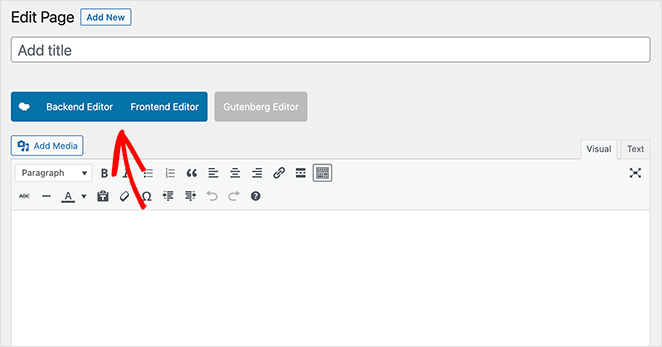 wpbakerybackendfrontendeditor SeedProd WPBakery frontend and backend editor options
