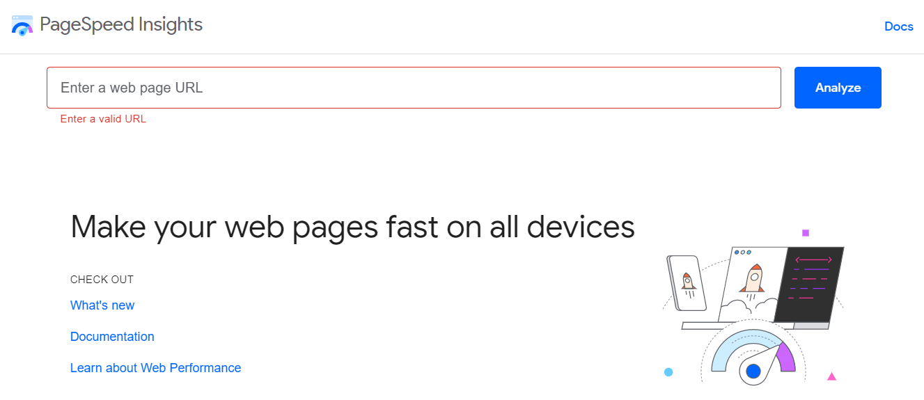 Wawasan PageSpeed.