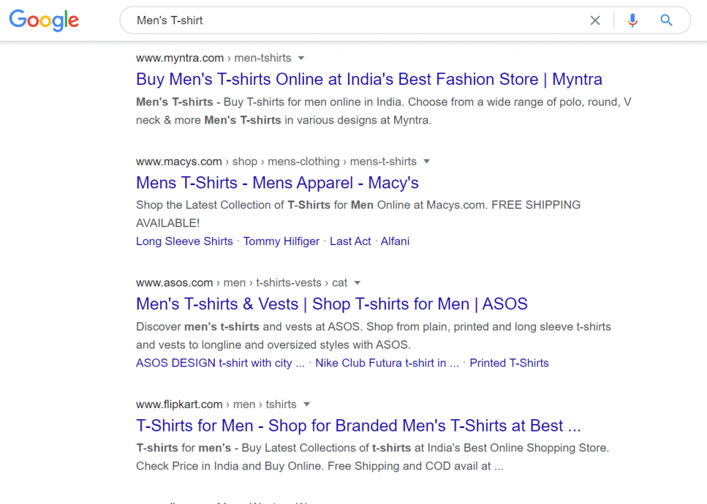 Это изображение мужской футболки_ eCommerce-SEO-советы