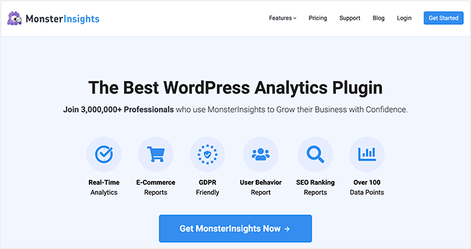 O plug-in MonsterInsights do Google Analytics The MonsterInsights Google Analytics plugin