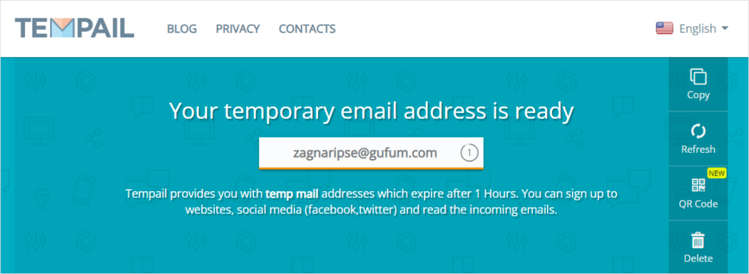 Tempail - Layanan Email Sementara.