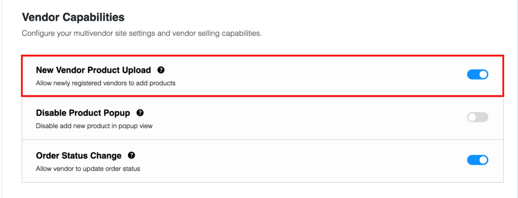 WordPress 13 でオンライン書店マーケットプレイスを作成する方法 This is a screenshot of the Vendors upload products