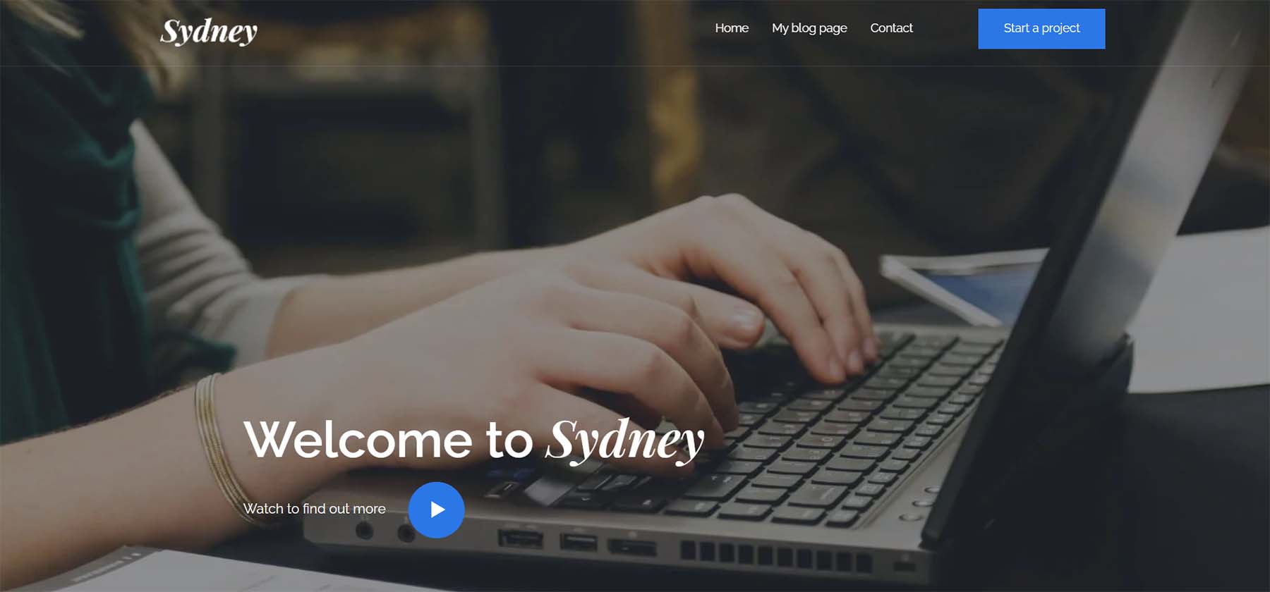 Сиднейская тема WordPress