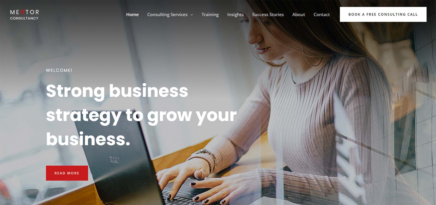 Стартовая тема Consulting для Astra