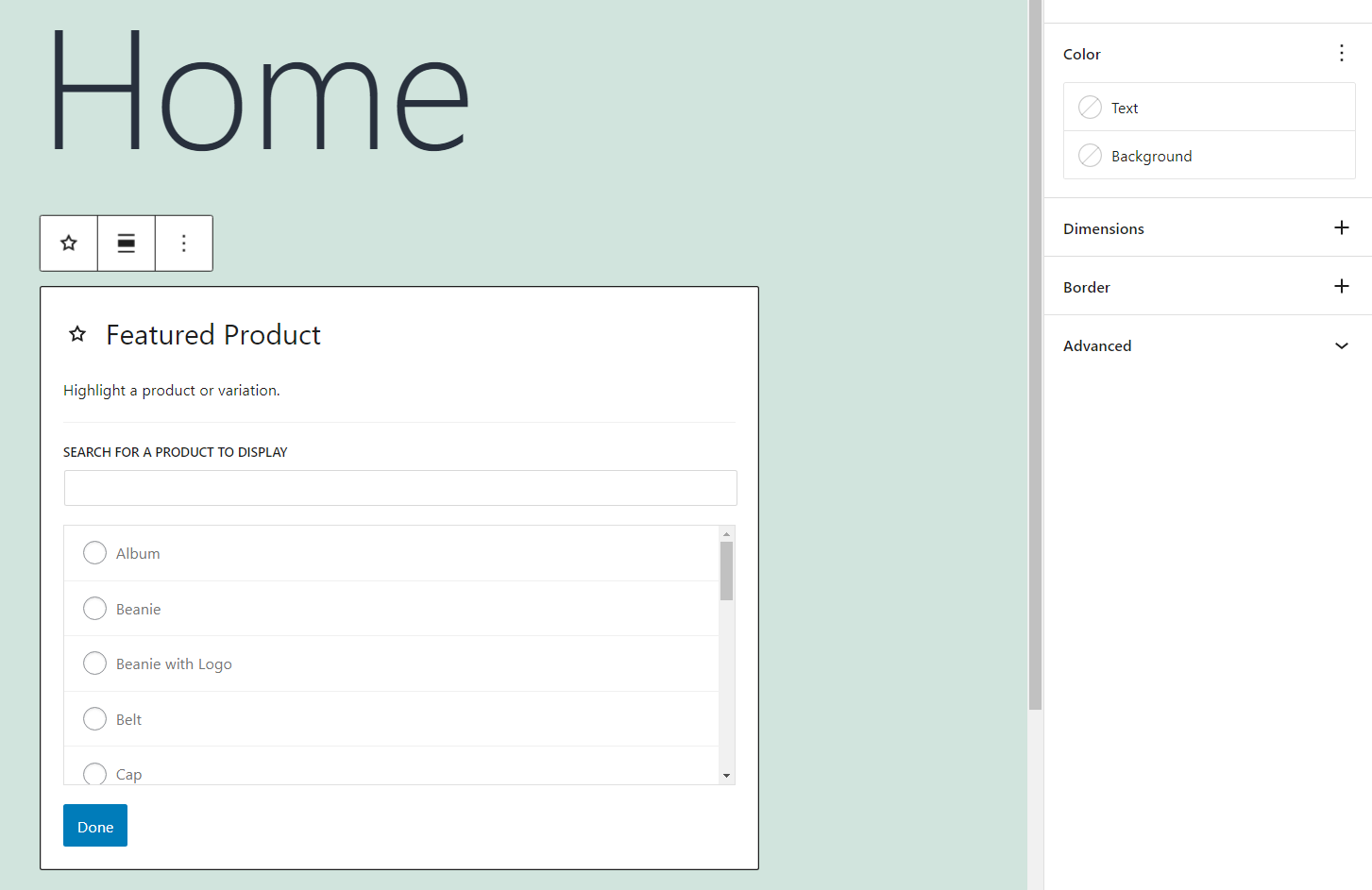 Editor blok WordPress.