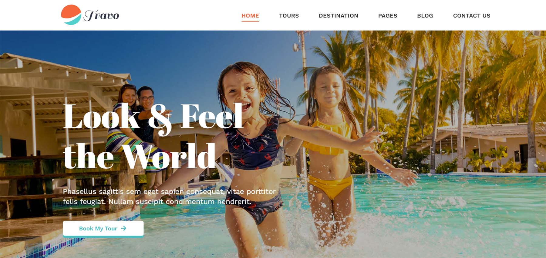 Tema perjalanan Travo WordPress